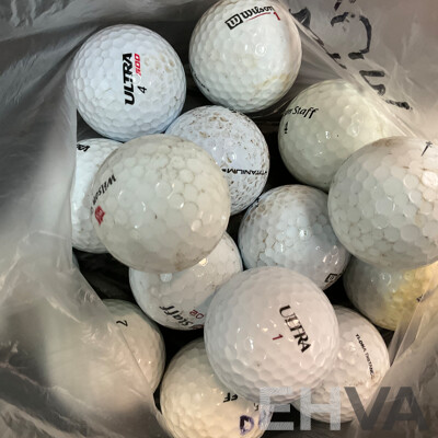 Titlelist, Callaway, Wilson Assorted Used Golf Balls - 100 Balls