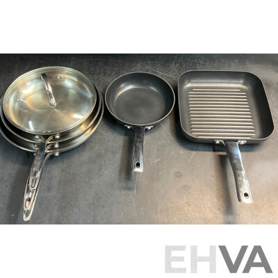 Scanpan, Stanley Rogers Pans/Lids - Lot of 6