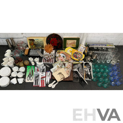 Assorted Kitchenware and Tableware
