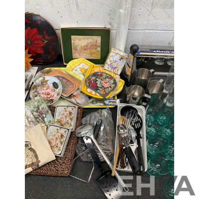 Assorted Kitchenware and Tableware