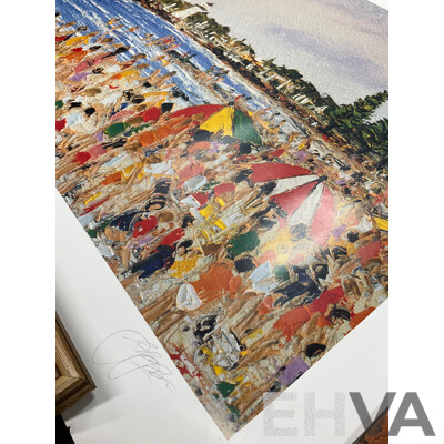 David Hart,  ''Baptism at North 'Gong'' - Print 70x54 Cm, Valma McRobert  ''Bavyley Point'' - Oil on Board 53x30 Cm (frame) and A.W.Singer ''Cook Highway'' - Oil on Board 47x24 Cm (frame)