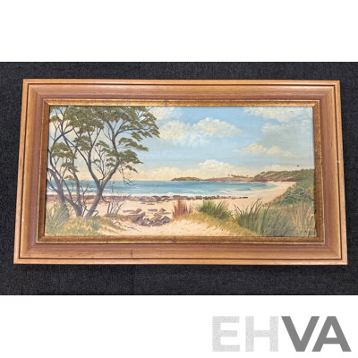 David Hart,  ''Baptism at North 'Gong'' - Print 70x54 Cm, Valma McRobert  ''Bavyley Point'' - Oil on Board 53x30 Cm (frame) and A.W.Singer ''Cook Highway'' - Oil on Board 47x24 Cm (frame)