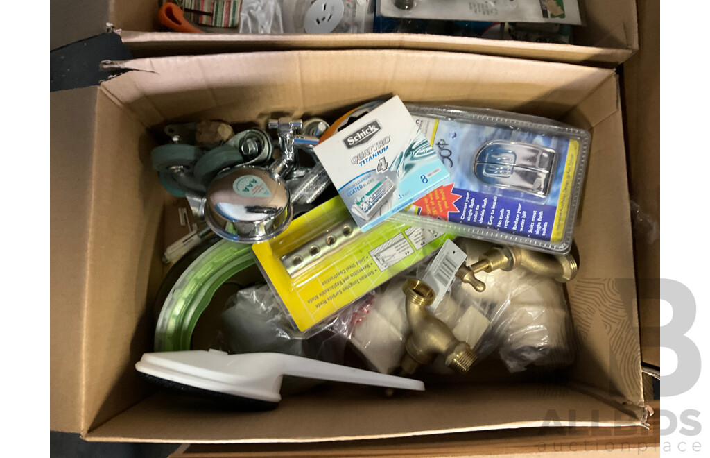 Assorted Garage Shelving and Contents