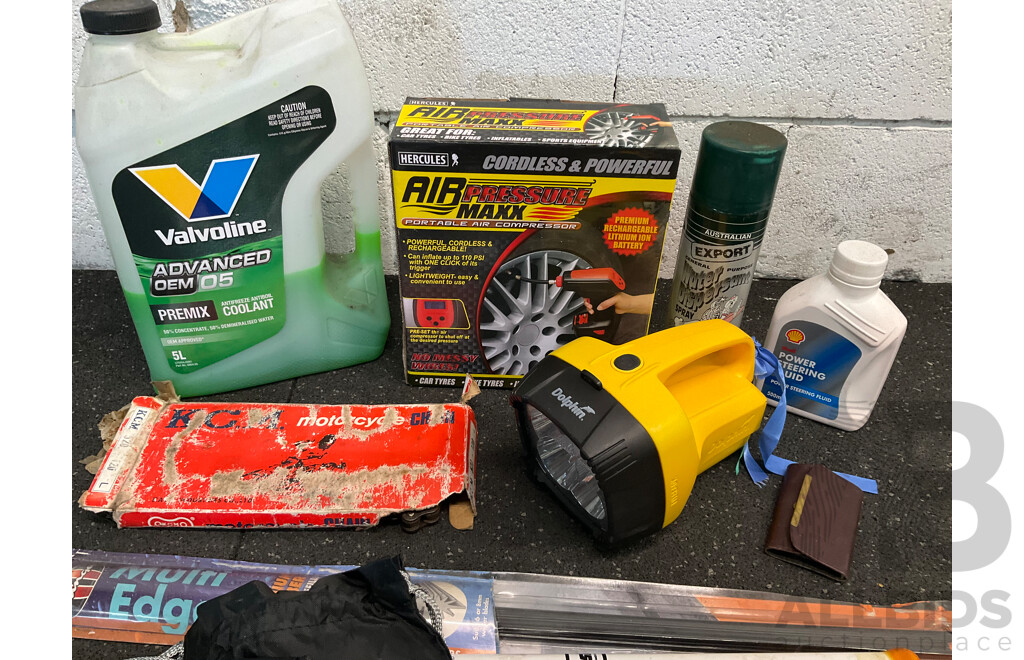 CTEK Batery Charger, HERCULES Air Pressure Air Compressor and Others