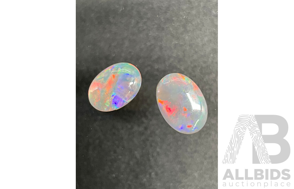 Australian Certified Pair of OPAL, 1.46ct