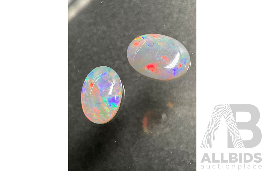 Australian Certified Pair of OPAL, 1.46ct