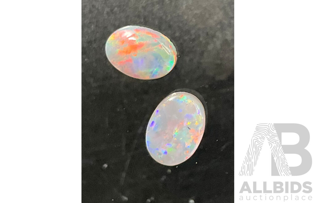 Australian Certified Pair of OPAL, 1.46ct
