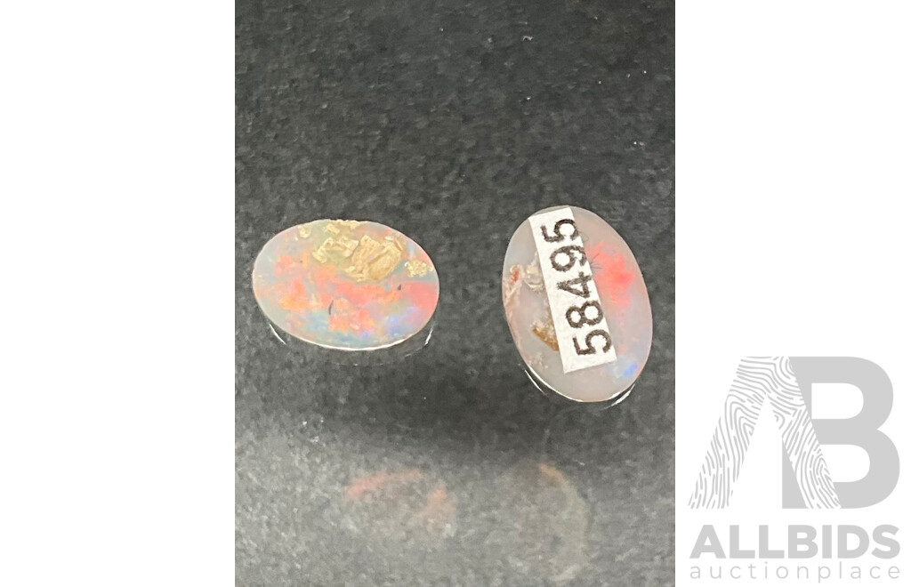 Australian Certified Pair of OPAL, 1.46ct
