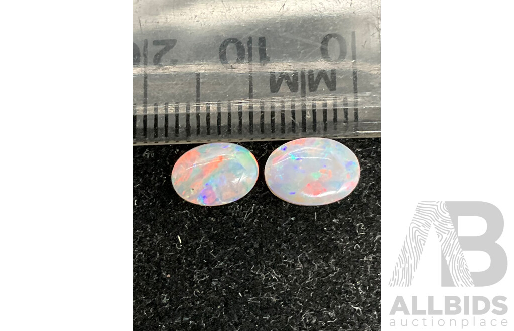 Australian Certified Pair of OPAL, 1.46ct