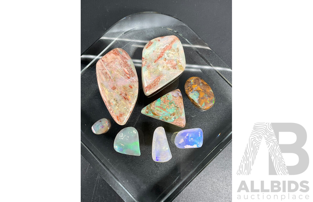 Australian Opals, Includes Opal From Yowah and Lightning Ridge, 149.25TCW