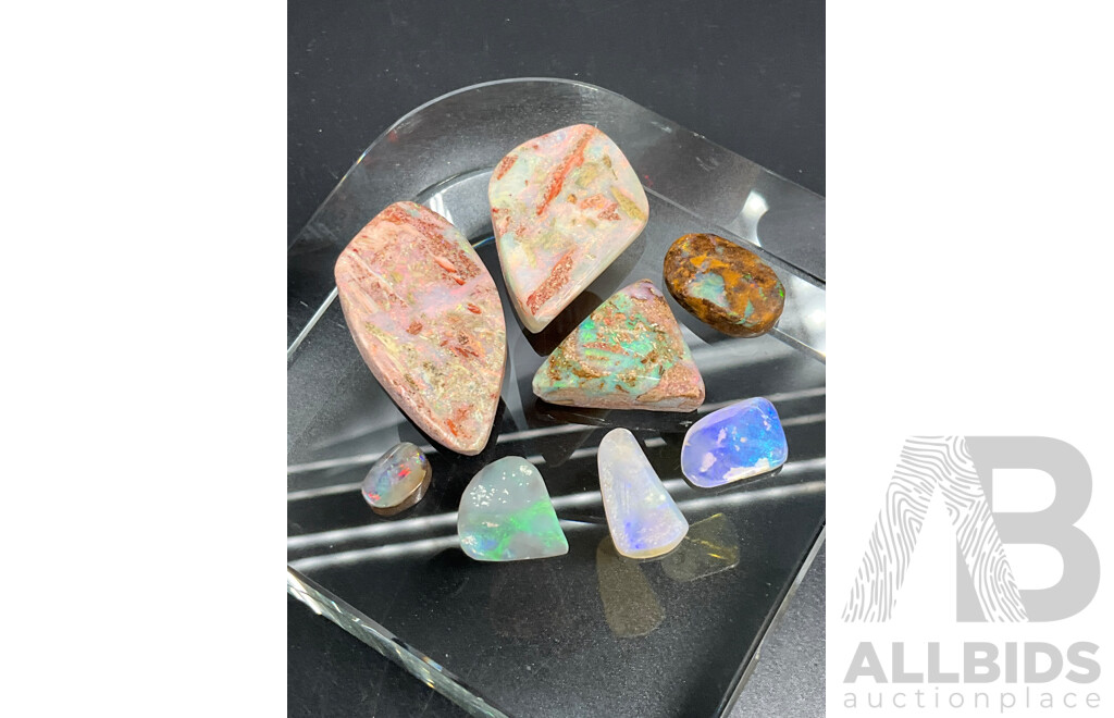 Australian Opals, Includes Opal From Yowah and Lightning Ridge, 149.25TCW