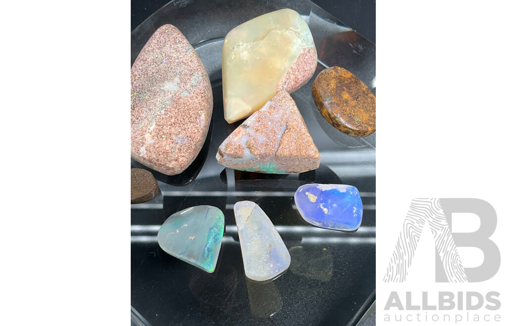 Australian Opals, Includes Opal From Yowah and Lightning Ridge, 149.25TCW