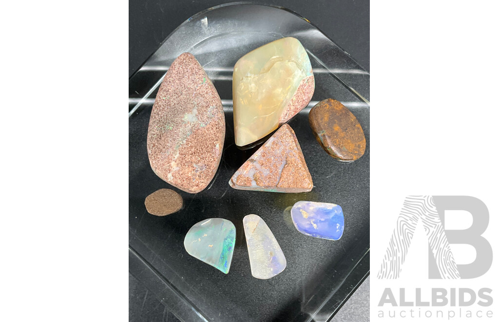 Australian Opals, Includes Opal From Yowah and Lightning Ridge, 149.25TCW