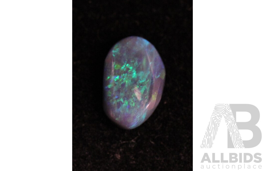 Lightning Ridge Black OPAL, 1.1ct