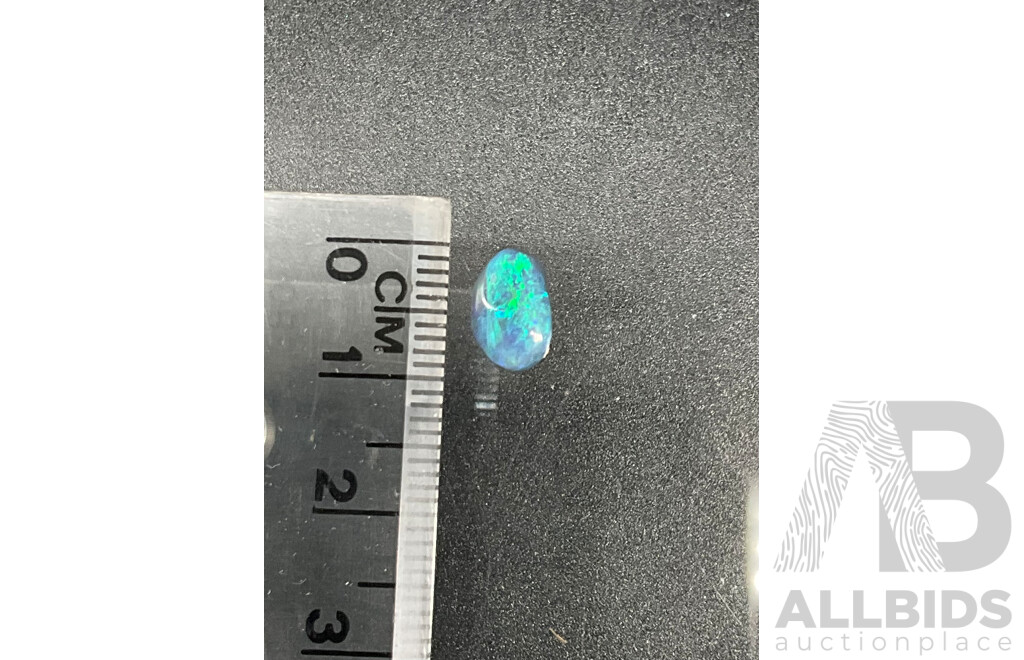 Lightning Ridge Black OPAL, 1.1ct