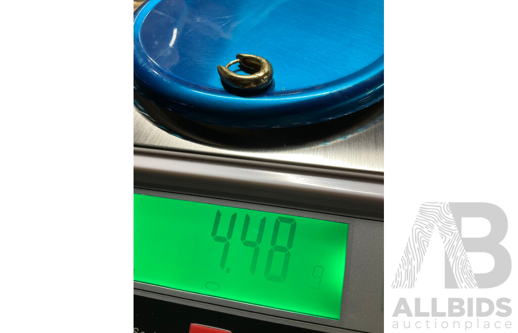 Assorted 925 Jewellery and Metal Ring with Loose Green Gemstone, Earring Frame & Back 