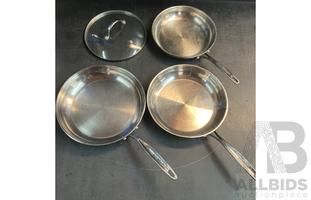 Scanpan, Stanley Rogers Pans/Lids - Lot of 6