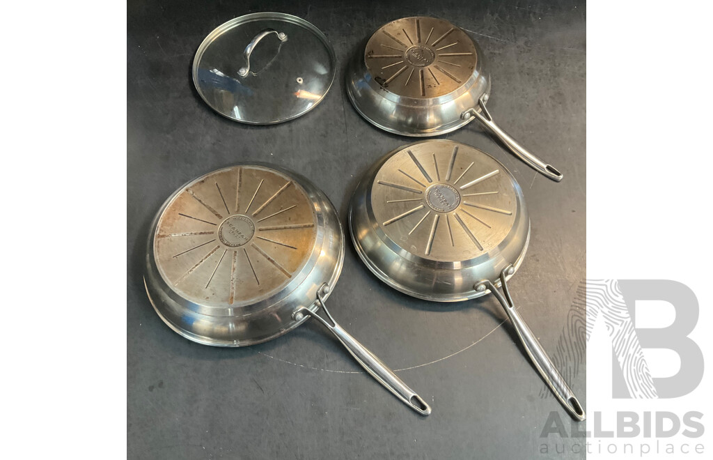 Scanpan, Stanley Rogers Pans/Lids - Lot of 6