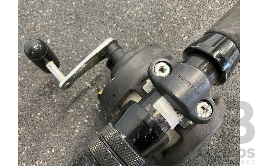 SHIMANO AQUA TIP Fishing Rod with SHIMANO TLD25 Reel