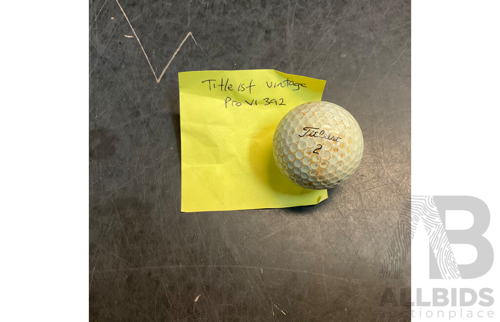 Assorted Vintage Golf Tees & Golf Balls