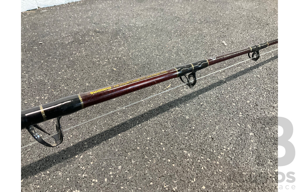 SHIMANO Fishing Rod with OKUMA TITUS Reel