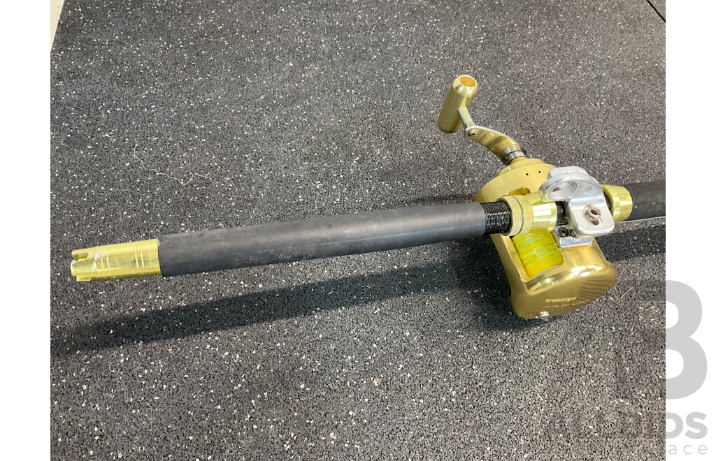 SHIMANO Fishing Rod with OKUMA TITUS Reel