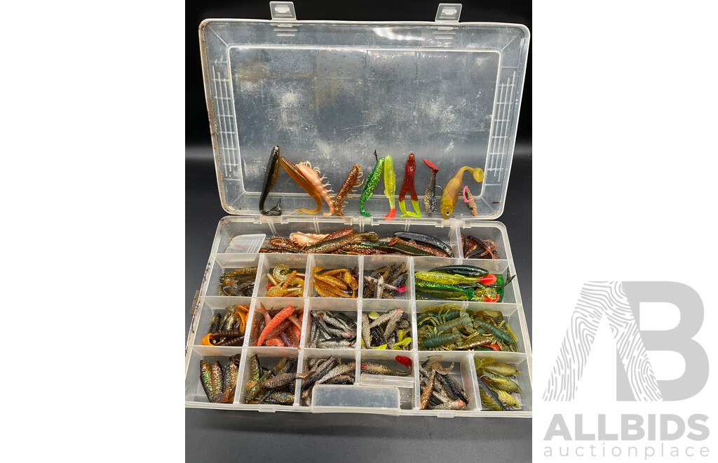 Assorted Soft Plastic Fishing Lures