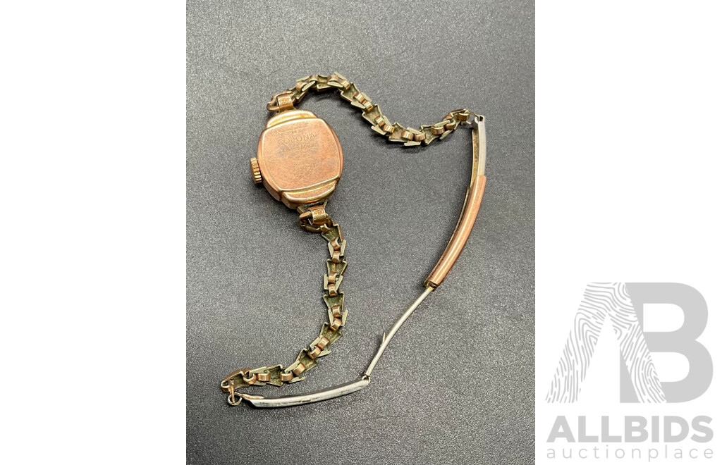 Rolled Gold CORONA Swiss Made 17 Jewel Movement Ladies Wrist Watch