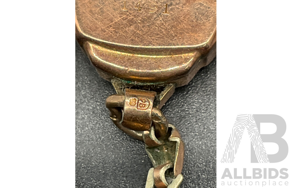 Rolled Gold CORONA Swiss Made 17 Jewel Movement Ladies Wrist Watch