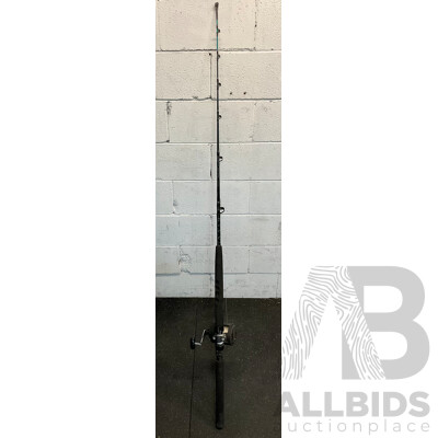 SHIMANO AQUA TIP Fishing Rod with SHIMANO TLD25 Reel