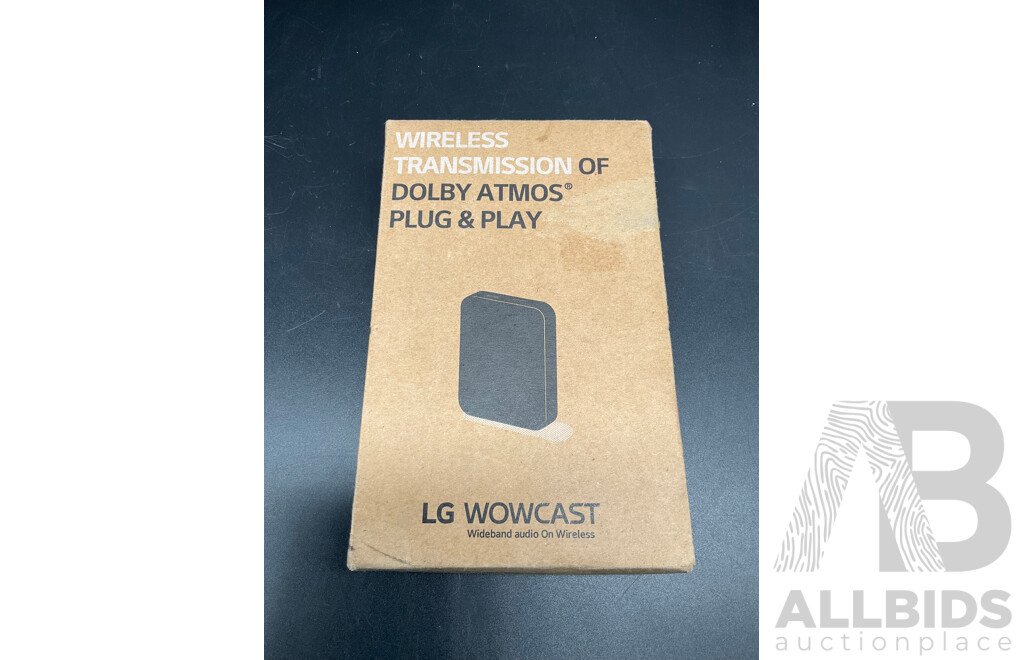 LG WOWCAST Wideband Audio Transmitter for TV and LG Soundbar (WRP3)