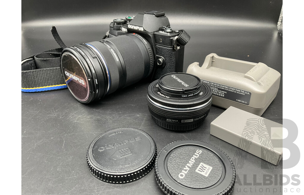 OLYMPUS OM-D E-M10 Mark III Camera and Accessories