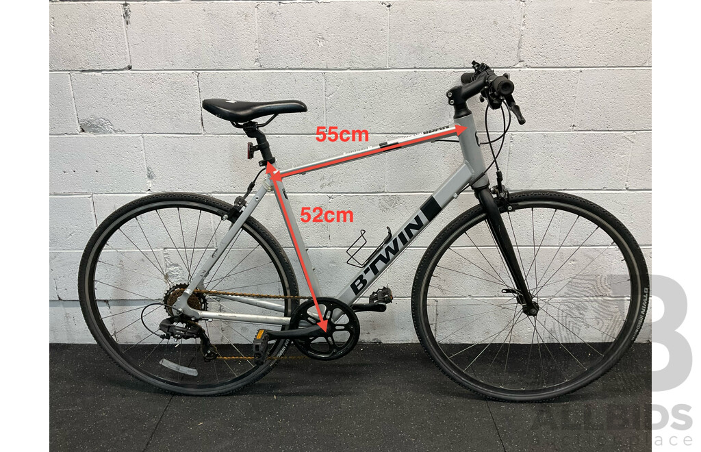 B'TWIN Triban Flat Bar Road Bike