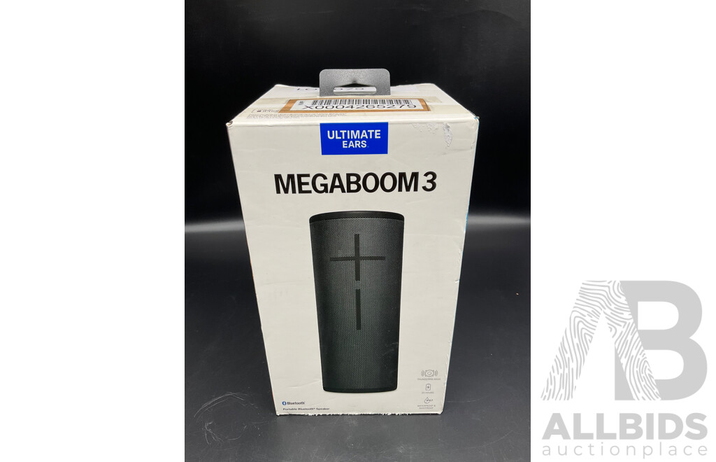 ULTIMATE EARS Megaboom 3 Portable Bluetooth Speaker