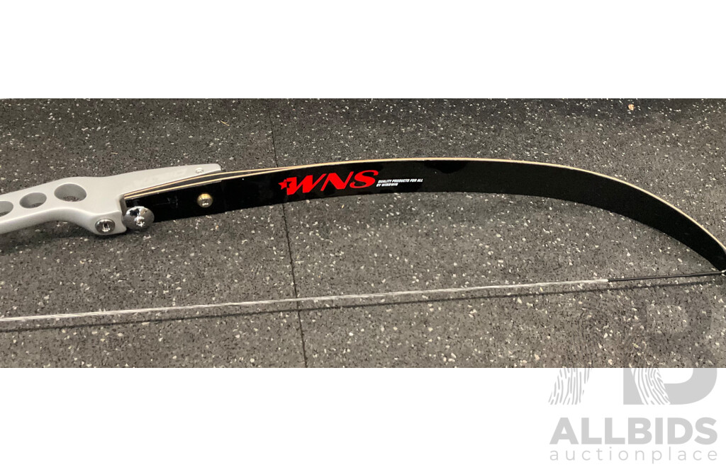 WNS Delta NX Riser with Limbs & Maxion Crx300 Bag, Legend XT 320 Target Quiver & Assorted Arrows