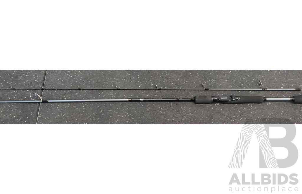 SUPER CASTER KING Surf Rod & Shimano Sentire Sakana Gen II 2pce Spin Rods & Shakespeare Wild Series Rods with Carry Case