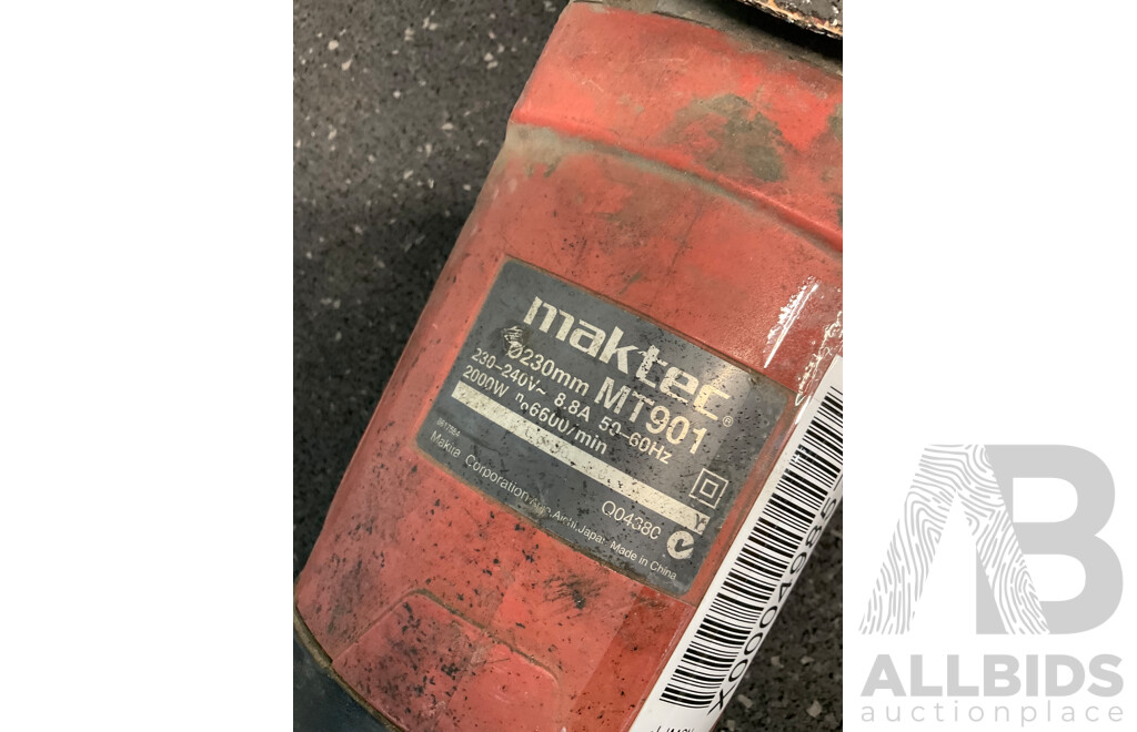 MAKITA MAKTEC 230mm Grinder Cutter (MT9001)