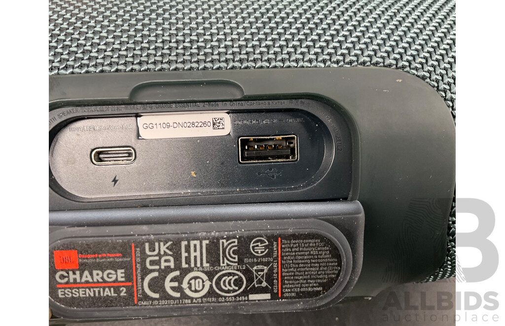 JBL Charge Essential 2  Portable Bluetooth Speaker