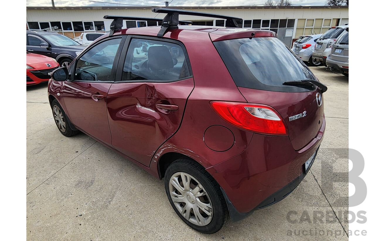 1/2011 Mazda Mazda2 NEO DE MY11 5d Hatchback Red 1.5L
