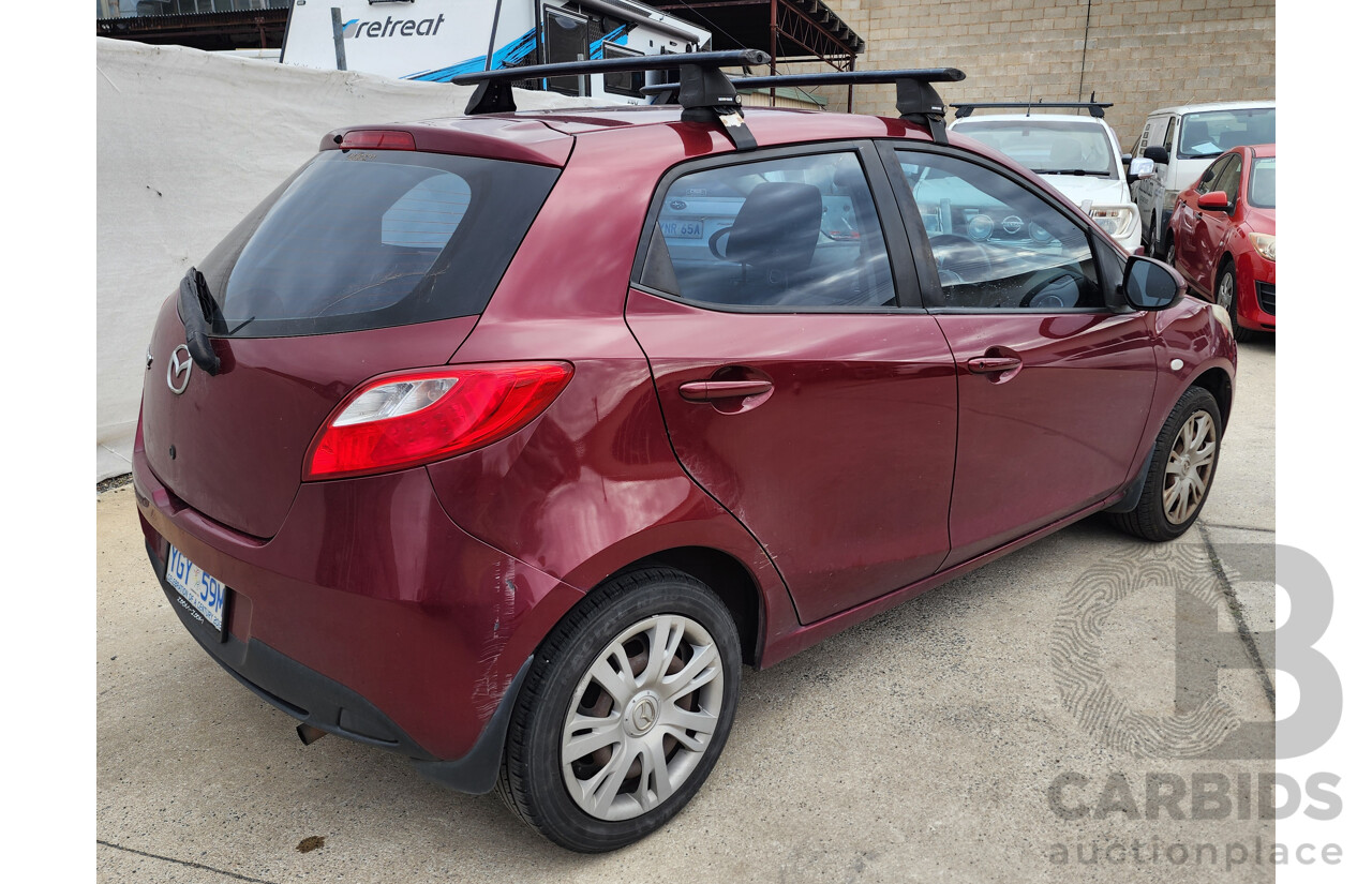 1/2011 Mazda Mazda2 NEO DE MY11 5d Hatchback Red 1.5L