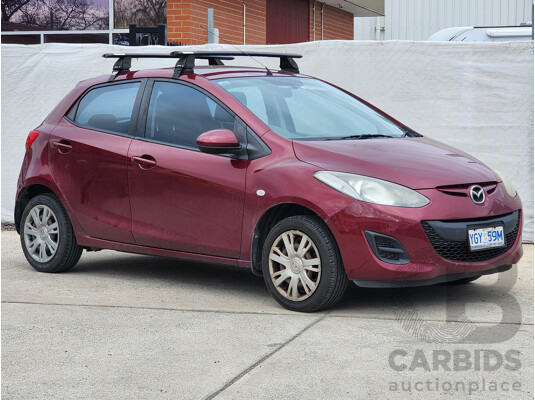 1/2011 Mazda Mazda2 NEO DE MY11 5d Hatchback Red 1.5L