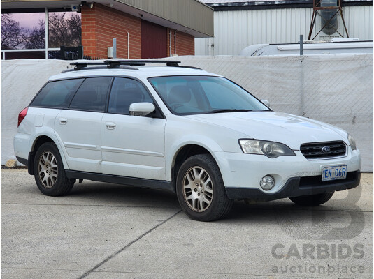 7/2006 Subaru Outback 2.5i MY06 4d Wagon White 2.5L