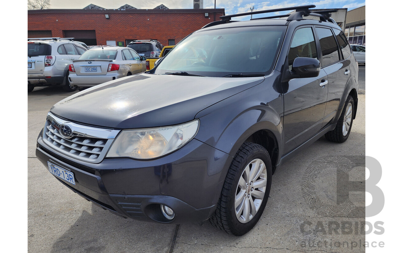 2/2012 Subaru Forester XS MY12 4d Wagon Grey 2.5L