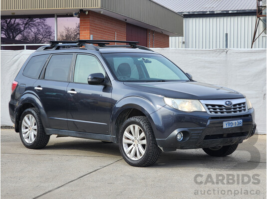 2/2012 Subaru Forester XS MY12 4d Wagon Grey 2.5L