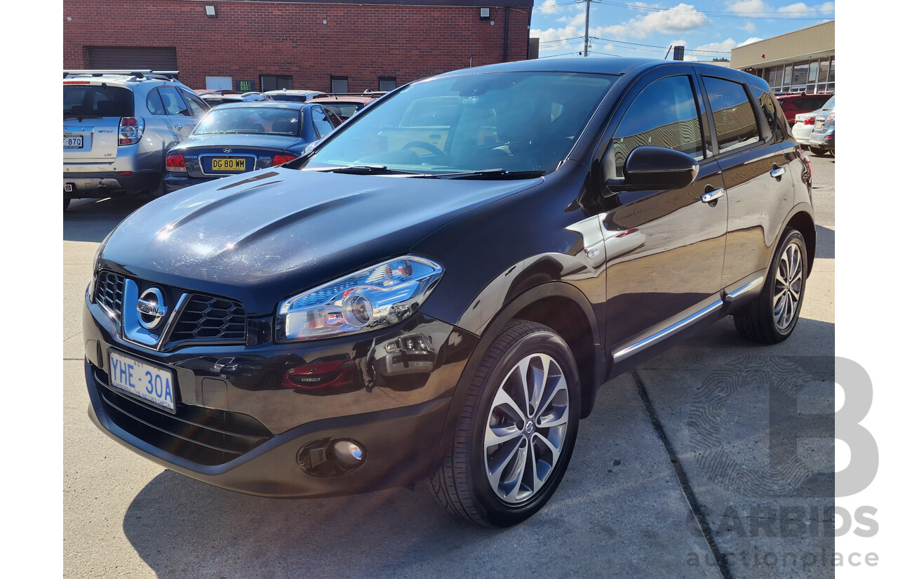 5/2010 Nissan Dualis Ti (4x2) J10 MY10 4d Wagon Maroon 2.0L