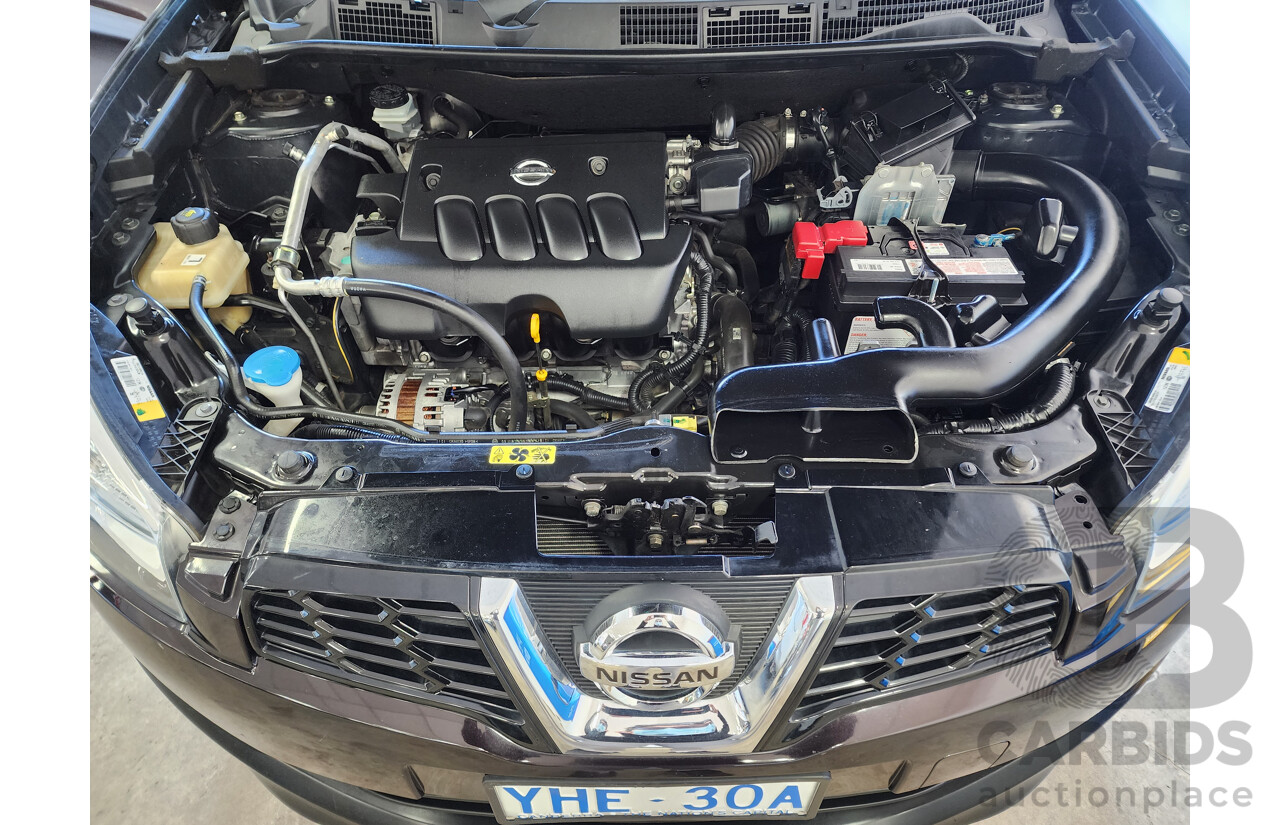 5/2010 Nissan Dualis Ti (4x2) J10 MY10 4d Wagon Maroon 2.0L