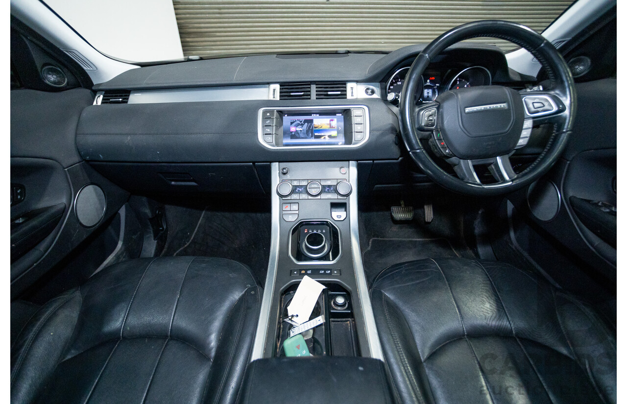 12/2017 Range Rover Evoque Td4 (110kW) SE (AWD) LV MY18 5D Wagon Santorini Santorini Black Turbo Diesel 2.0L