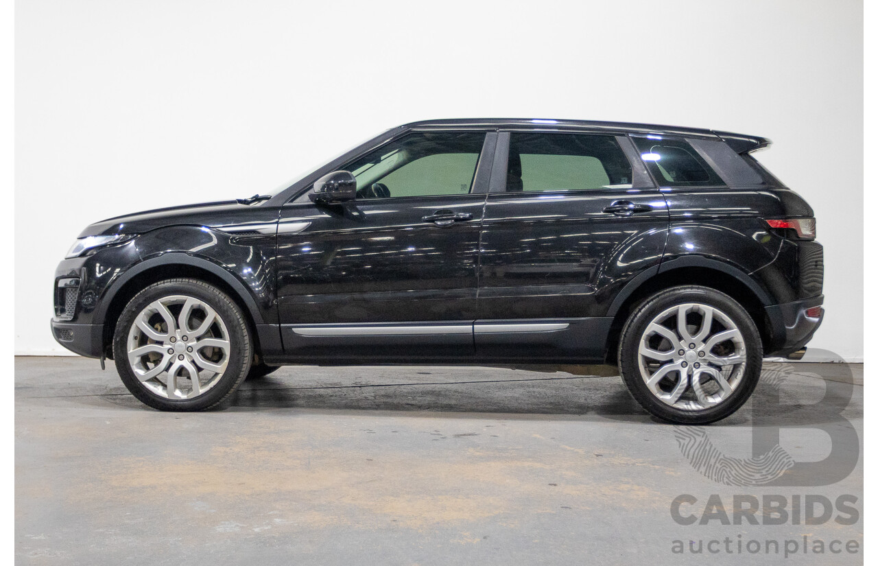 12/2017 Range Rover Evoque Td4 (110kW) SE (AWD) LV MY18 5D Wagon Santorini Santorini Black Turbo Diesel 2.0L