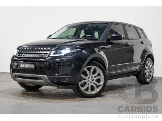 12/2017 Range Rover Evoque Td4 (110kW) SE (AWD) LV MY18 5D Wagon Santorini Santorini Black Turbo Diesel 2.0L