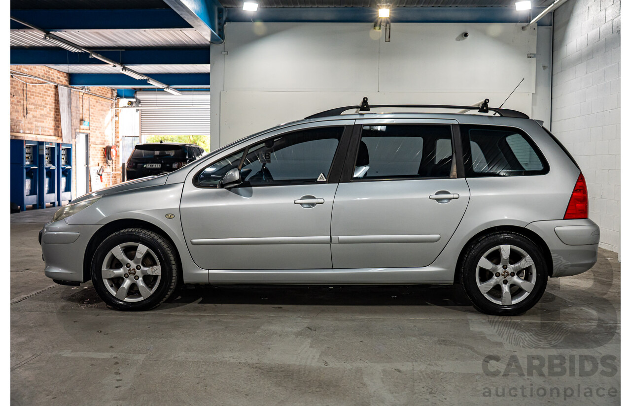 1/2006 Peugeot 307 XSE HDi 2.0 Touring MY06 Upgrade 4d Wagon Aluminium Grey Metallic Turbo Diesel 2.0L
